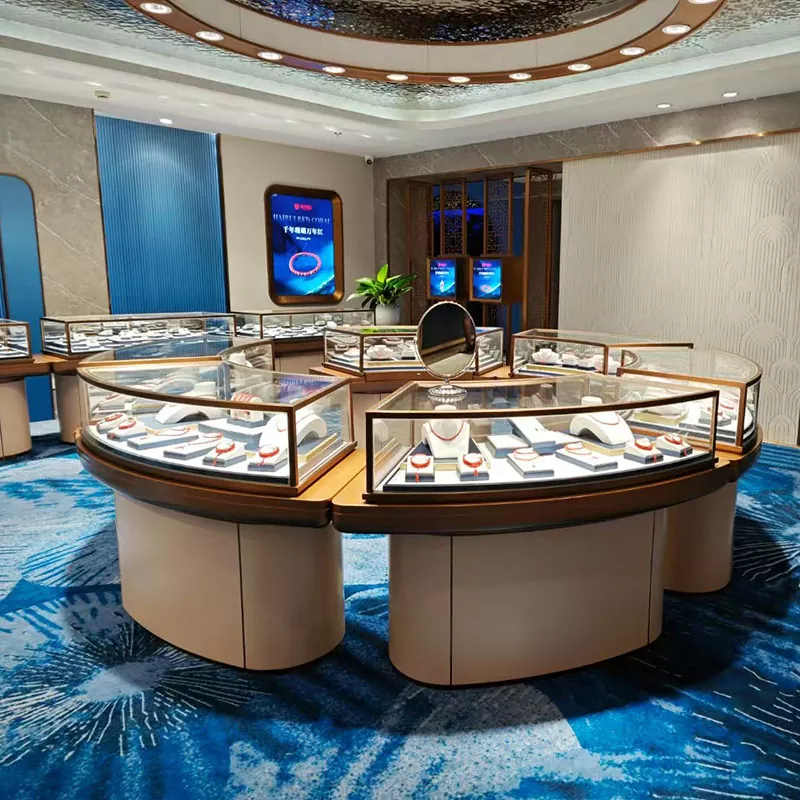 গ্লাস ডিসপ্লে টেবিল